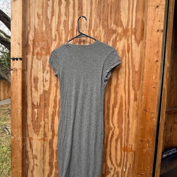 Try! This Grey Tshirt Dress (S) - Picture 2 of 4